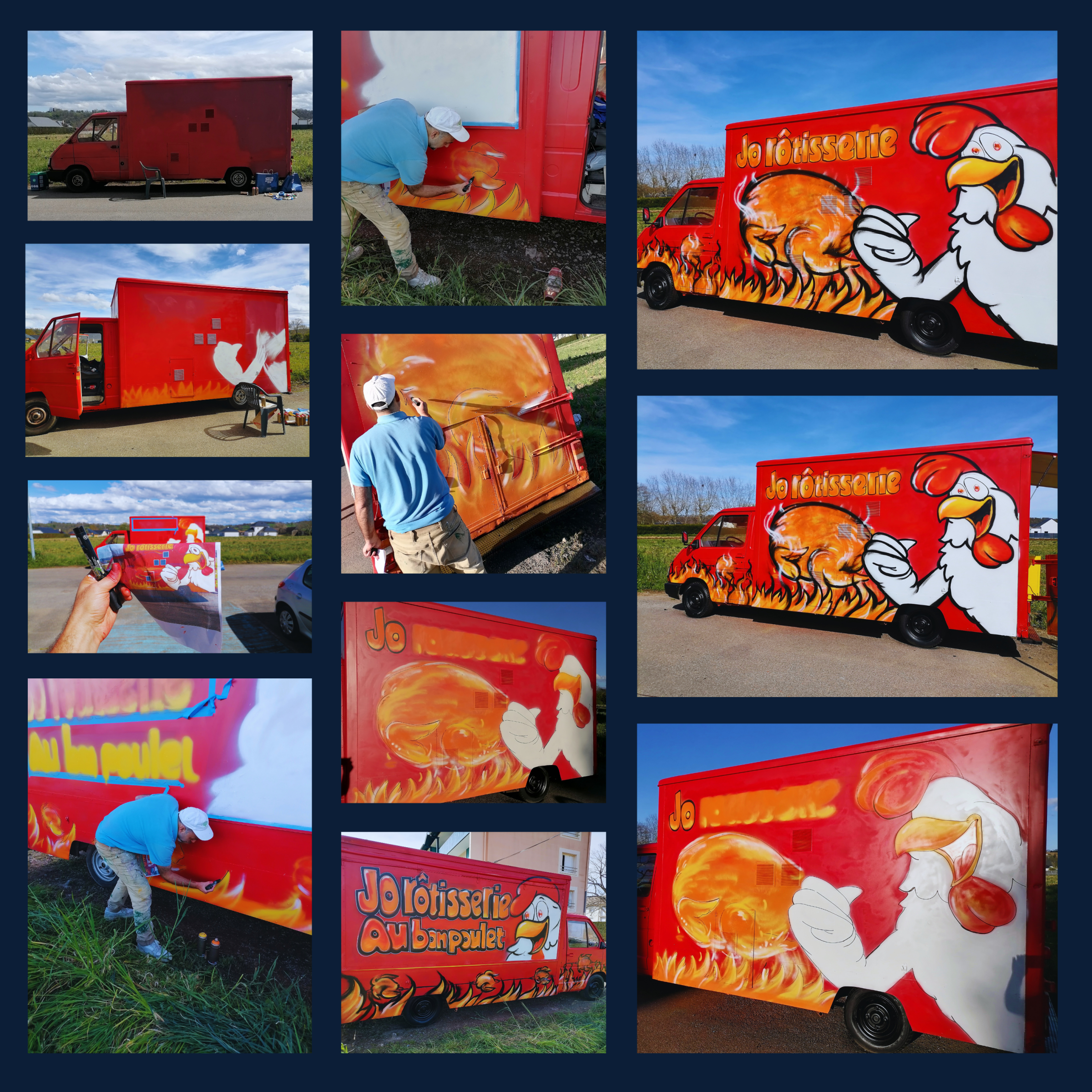 Du croquis à la réalisation déco Food Truck